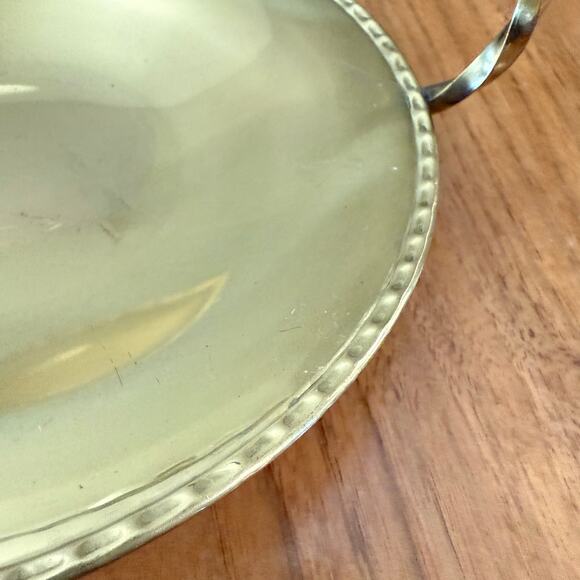 Brass Basket Twisted Handle Sweden 9" x 5" - Picture 4 of 12